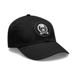 Dad Hat with Leather Patch...